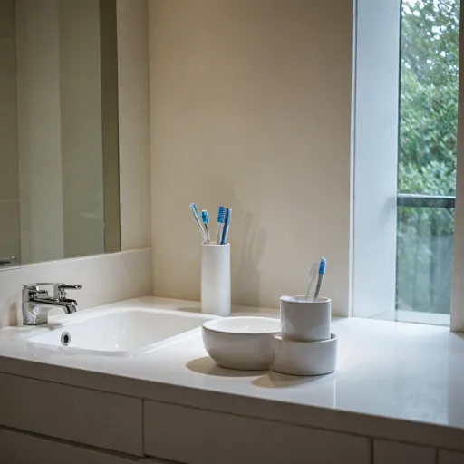 Enhance Your Bathroom Aesthetic with a Stylish White Toothbrush Holder