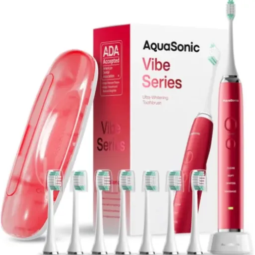 Aquasonic Vibe Series Ultra-Whitening Toothbrush Review: a solid sonic brush that doesn’t wreck your budget