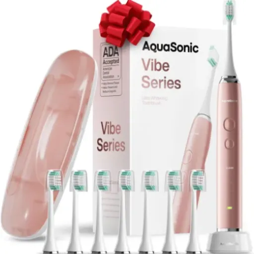 Aquasonic Vibe Series Ultra-Whitening Toothbrush Review: A budget Sonicare alternative that actually holds up