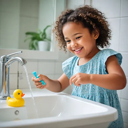 How a sonic teeth brush helps children build healthy brushing habits