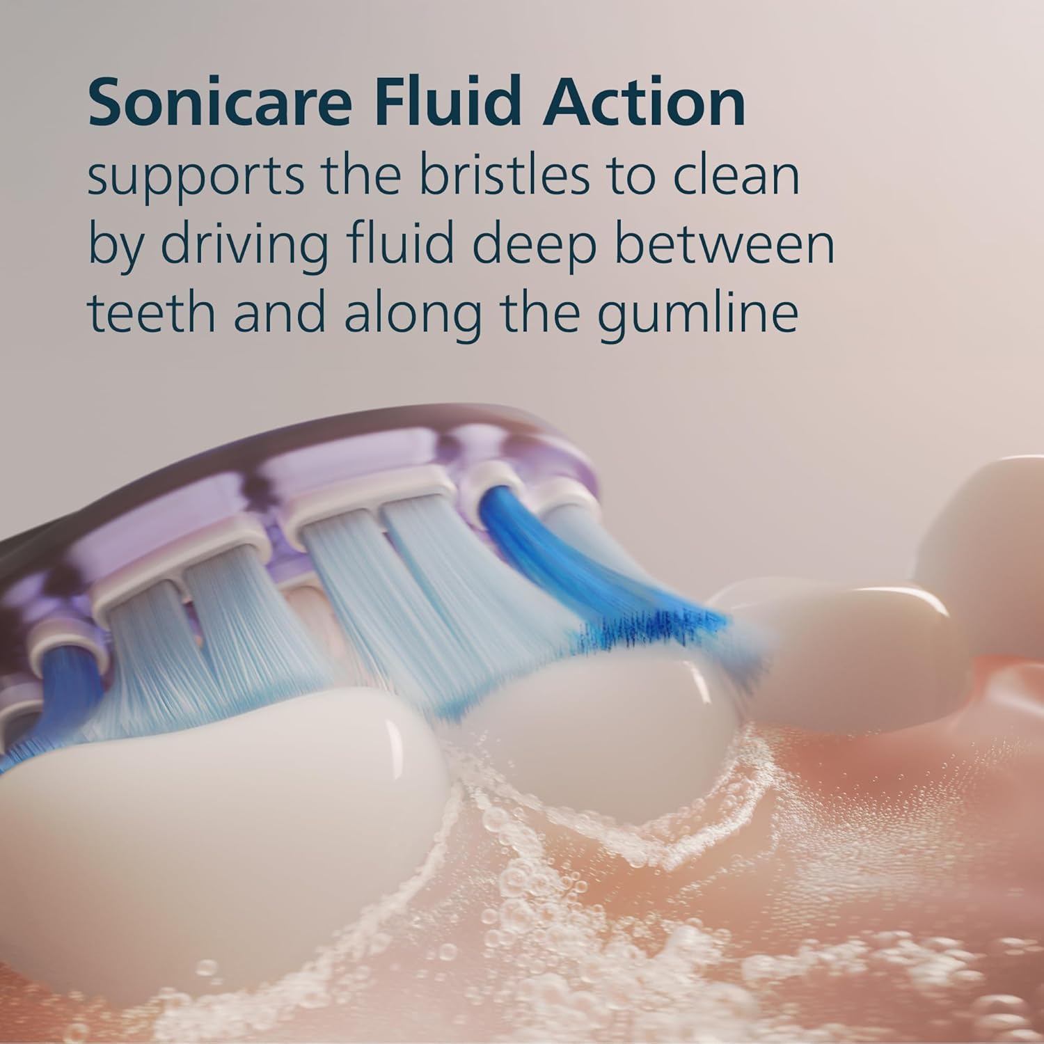 Sonicare AdvancedClean Limited Edition Electric Toothbrush - Smart Screen, Pressure Sensor, Brush Head Replacement, 5 Brushing Modes and SmarTimer, Black, Model HX3792/11