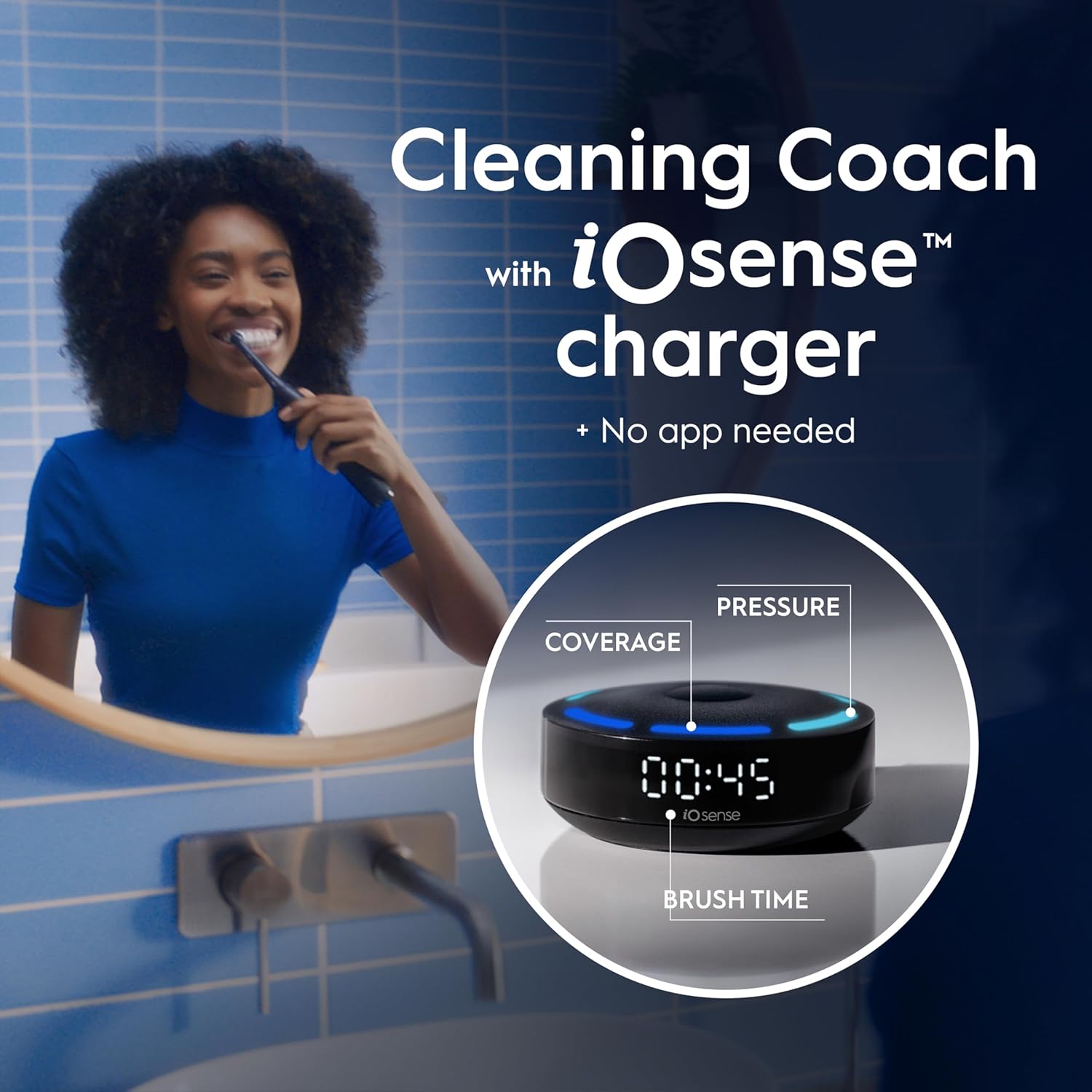 Oral-B iO10 Electric Toothbrush for Adults, 1 Handle, Cosmic Black - 3 Brush Heads, Charging Travel Case, Toothbrush Head Holder, 7 Modes, UK Two Pin Plug, Gifts for Women / Men Cosmic Black iO10 Black + 2 Heads