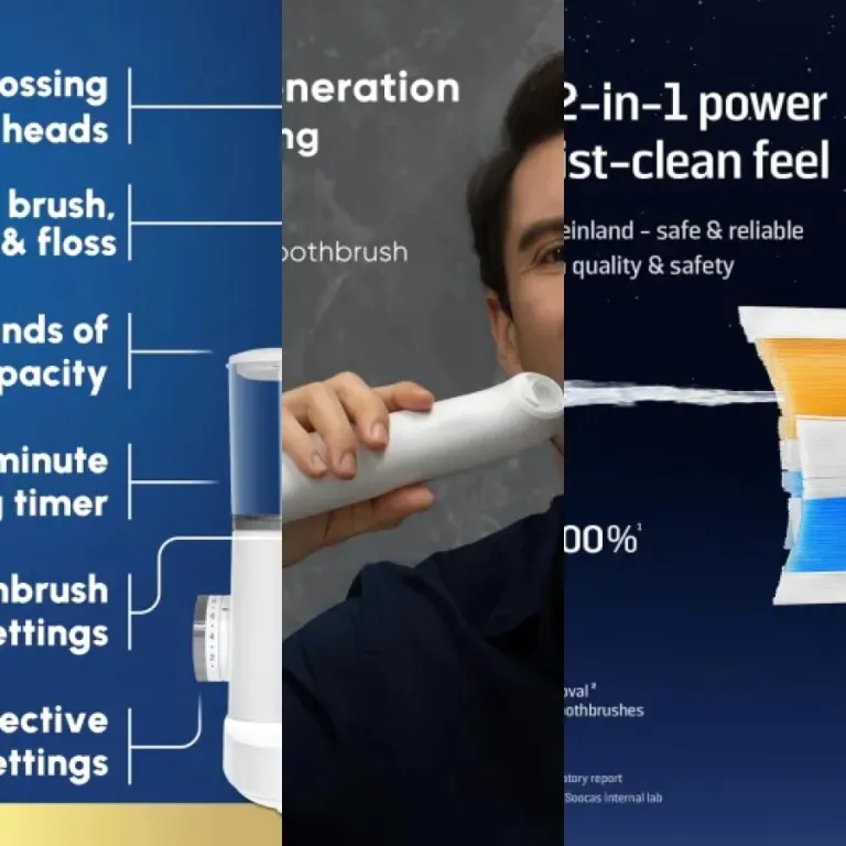 Ranking of the 9 best electric toothbrushes with water flosser combo (2026)