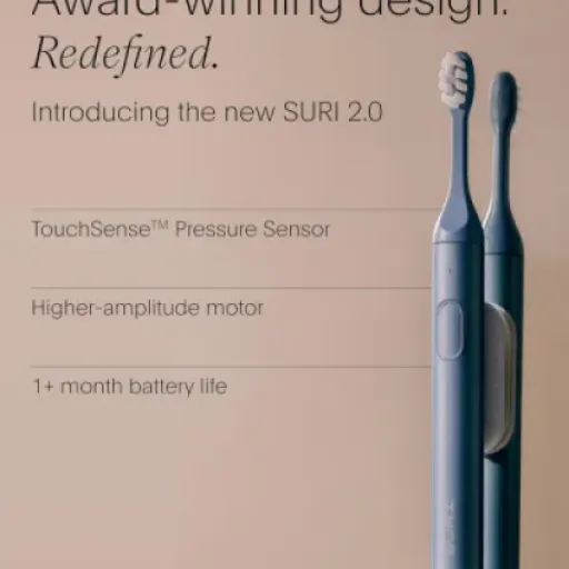 SURI 2.0 Sonic Electric Toothbrush Review: a cleaner mouth without the plastic guilt