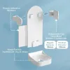 HOMMAND Electric Toothbrush Holder Review: a simple wall mount that actually stays put