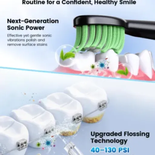 JTF Electric Toothbrush & Water Flosser Combo Review: a practical all‑in‑one kit if you want to upgrade from manual brushing