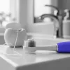 Should you floss first or brush first with an electric toothbrush for better oral health